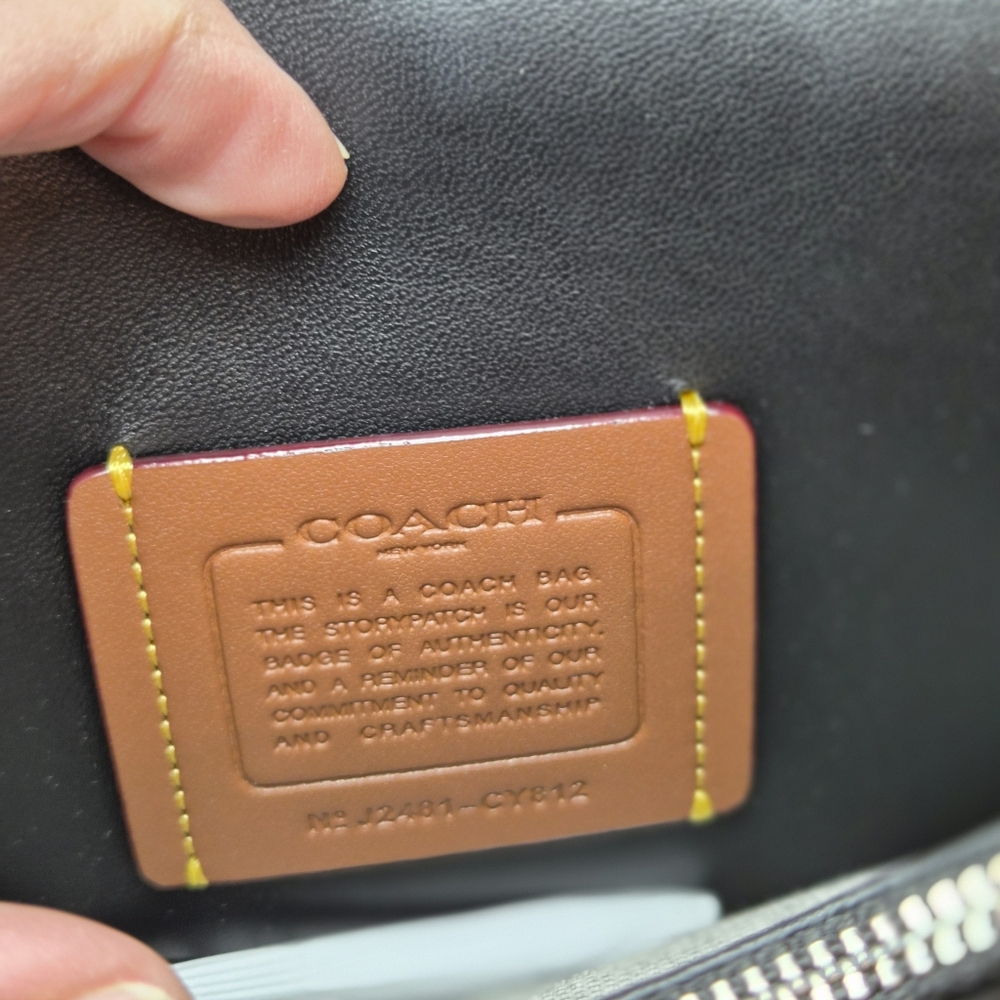 Coach Quilted Tabby 26 with Crystal Rivets | Nappa Leather | Collector’s Edition - Picture 8 of 10